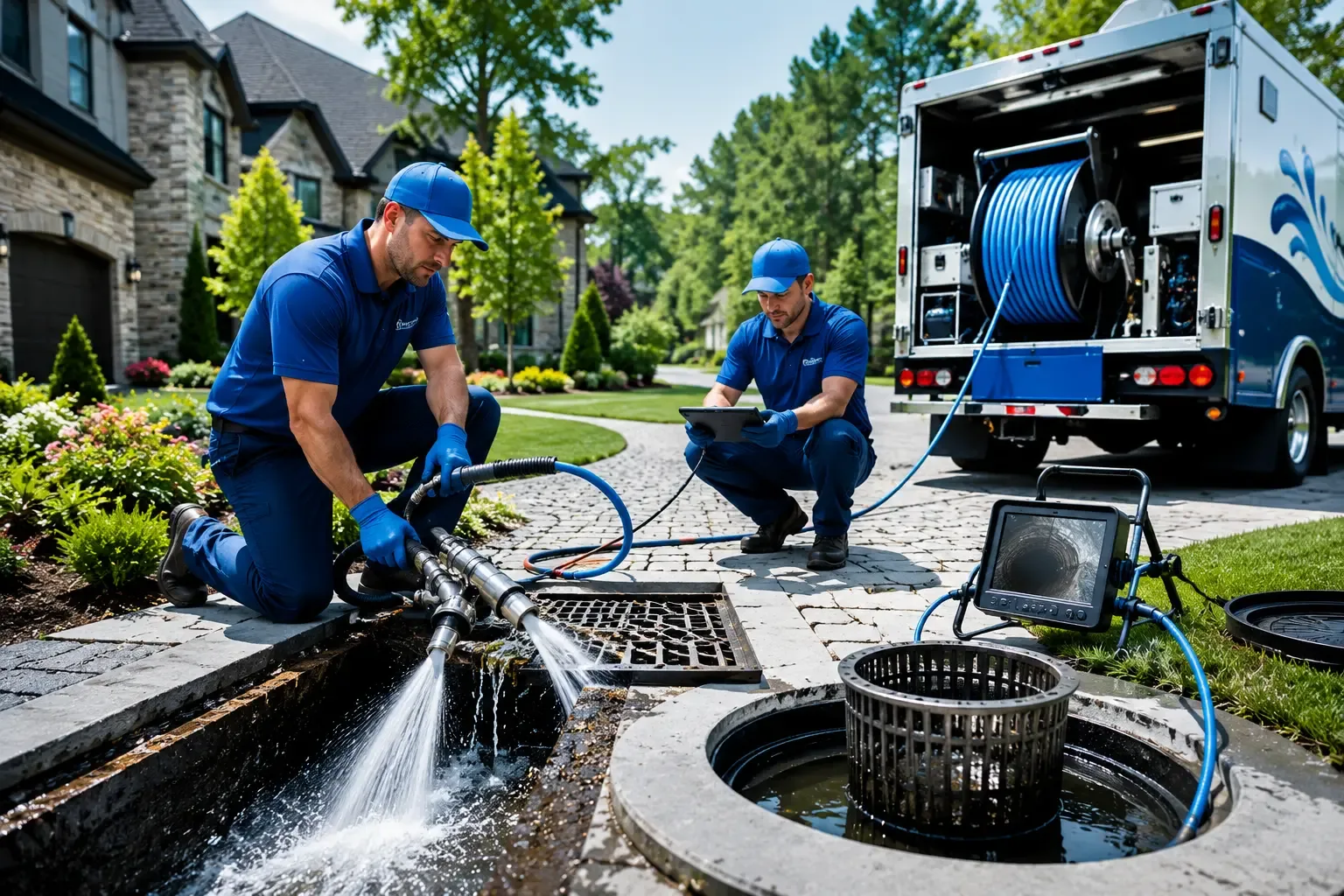Local outdoor drain cleaning professionals in Durbin, WV